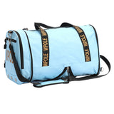 Maxbell Waterproof Yoga Gym Duffel Bag Sports Handbag with Shoes Compartment  Blue