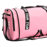 Maxbell Waterproof Yoga Gym Duffel Bag Sports Handbag with Shoes Compartment  Pink