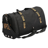 Maxbell Waterproof Yoga Gym Duffel Bag Sports Handbag with Shoes Compartment  Black