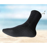 Maxbell 3mm Diving Scuba Surfing Water Sports Sock Wetsuit Snorkeling Boots Black L