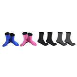 Maxbell 3mm Diving Scuba Surfing Water Sports Sock Wetsuit Snorkeling Boots Black L