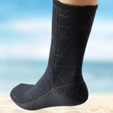 Maxbell 3mm Diving Scuba Surfing Water Sports Sock Wetsuit Snorkeling Boots Black L