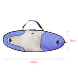 Maxbell 7.6ft Portable Surfboard Cover Wakeboard Bags for Surf Board Blue