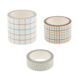 Maxbell 1 Set Paper Masking Washi Tape Sticker DIY Decorative Adhesive Tapes 30mm