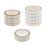 Maxbell 1 Set Paper Masking Washi Tape Sticker DIY Decorative Adhesive Tapes 30mm