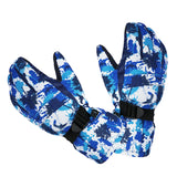 Maxbell Waterproof Winter Sports Gloves Ski Snowboard Bike Warm Snow Mitts Blue XL