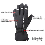 Maxbell Waterproof Cycling Glove Winter Sports Ski Snowboard Snow Glove Mitts L