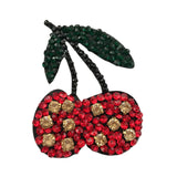 Maxbell Cherry Handmade Fruit Patches for Bag Cap Jeans Jacket Badge Clothing Patch