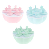 Maxbell Homemade Ice Cream Popsicle  Molds Reusable DIY Ice Pop Molds Light Blue