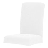 Maxbell Stretch Soft Fabric Washable Removable Chair Covers Slipcover Seat Protector White