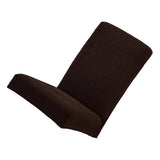 Maxbell Stretch Soft Fabric Washable Removable Chair Covers Slipcover Seat Protector Dark Brown