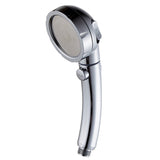 Maxbell High Pressure Shower Head 3-Gear Handheld Bathing Sprayer Silver