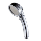 Maxbell High Pressure Shower Head 3-Gear Handheld Bathing Sprayer Silver