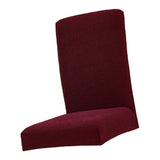 Maxbell Stretch Soft Fabric Washable Removable Chair Covers Slipcover Seat Protector Red