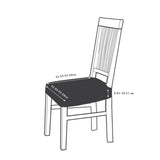 Maxbell Stretch Washable Removable Chair Seat Covers Slipcover Protector White