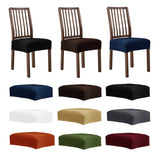 Maxbell Stretch Washable Removable Chair Seat Covers Slipcover Protector White