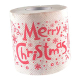 Maxbell Christmas Bathroom Toilet Paper Roll Nolvety Holiday Gift Santa_A