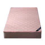 Maxbell Waterproof Cotton Bedding Fitted Sheet/Bed Cover  Light Pink_150x200cm