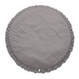 Maxbell Baby Infant Game Crawling Pad Carpet Kids Round Play Mat 100cm Light Grey