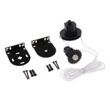 Maxbell Roller Blind Shade Clutch Bracket Chain Kit  1.5m POM Chain_Black