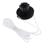 Maxbell Roller Blind Shade Clutch Bracket Chain Kit  1.5m POM Chain_Black