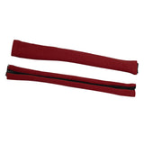 Maxbell 2pcs Non-slip Stretch Furniture Chair Armrest Cover Protector Wine Red