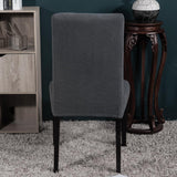 Maxbell Dining Room Chair Cover Seat Protector Banquet Chair Slipcover  Gray