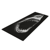 Maxbell 120x40cm Floor Mat Runner Kitchen Non-slip Area Rug Black