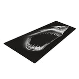 Maxbell 120x40cm Floor Mat Runner Kitchen Non-slip Area Rug Black