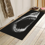 Maxbell 120x40cm Floor Mat Runner Kitchen Non-slip Area Rug Black