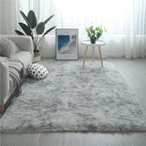 Maxbell Soft Plush Living Room Floor Mat Carpet Bedroom Beside Area Rug  Grey