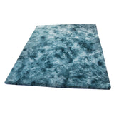 Maxbell Soft Plush Living Room Floor Mat Carpet Bedroom Beside Area Rug  Deep Blue