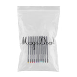 Maxbell 1 Set Plastic Fine Liner Pen Making Pen High Lighter Markers 10pcs