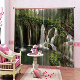 Maxbell Blackout Curtains, 3D Print Curtain Living Room Bedroom Drapes Style_15