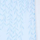 Maxbell Sheer Gauze Voile Window Curtain Tulle Drape Rod Pocket 100X270cm Blue