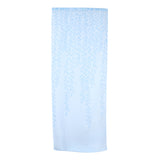 Maxbell Sheer Gauze Voile Window Curtain Tulle Drape Rod Pocket 100X270cm Blue
