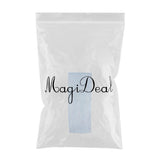 Maxbell Sheer Gauze Voile Window Curtain Tulle Drape Rod Pocket 100X270cm Blue