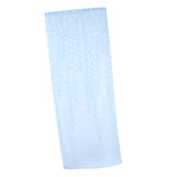 Maxbell Sheer Gauze Voile Window Curtain Tulle Drape Rod Pocket 100X270cm Blue