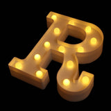 Maxbell Decorative LED Letter Marquee Sign with Lights R