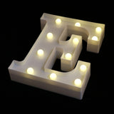 Maxbell Decorative LED Letter Marquee Sign with Lights E