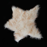 Maxbell Plush Shaggy Area Rugs Fluffy Floor Carpet for Bedroom Bedside White_3