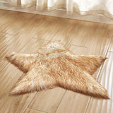 Maxbell Plush Shaggy Area Rugs Fluffy Floor Carpet for Bedroom Bedside White_3