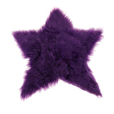 Maxbell Plush Shaggy Area Rugs Fluffy Floor Carpet for Bedroom Bedside Purple