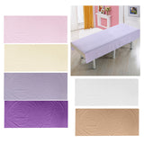 Maxbell Waterproof Oilproof SPA Massage Bed Cover 190x80cm without Hole Light Purple