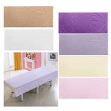 Maxbell Waterproof Oilproof SPA Massage Bed Cover 190x80cm without Hole Light Purple