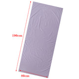 Maxbell Waterproof Oilproof SPA Massage Bed Cover 190x80cm without Hole Light Purple