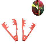 Maxbell 2 Pcs Professional Thorn and Leaf Stripper Thorn Remover for Roses Flower
