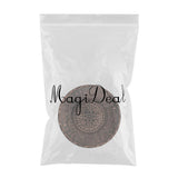 Maxbell Round Tea Cup Saucer Kung Fu Tea Cup Coaster for Chinese Tea Ceremony Copper
