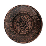 Maxbell Round Tea Cup Saucer Kung Fu Tea Cup Coaster for Chinese Tea Ceremony Copper