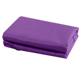 Maxbell Cosmetic Salon Sheets Treatment Bed Table Cover Sheets with Hole Dark Purple